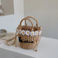 Hobo Women's Straw Beach Tote Bag Woven Bohemian Vacation Handbag