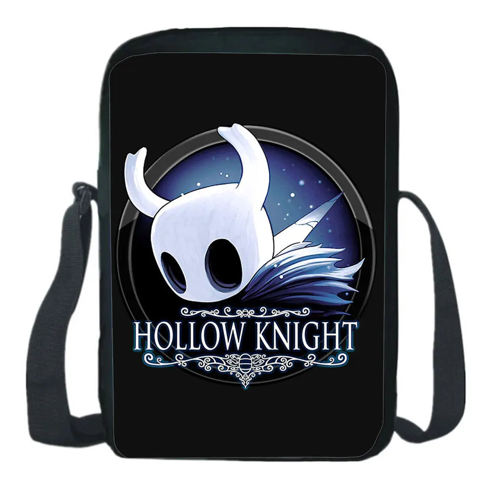 Hollow Knight Messenger Bag Game Cosplay Casual Shoulder Bag CrossBody Rucksack