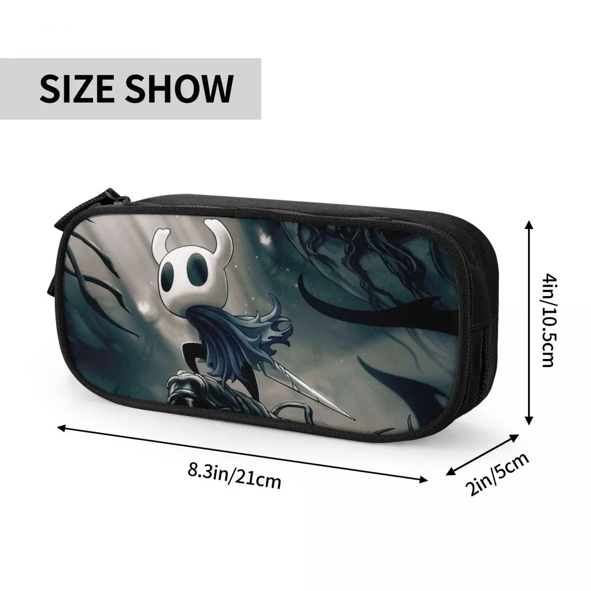 Hollow Knight Pen Box Zipper Bag Stationery Gift