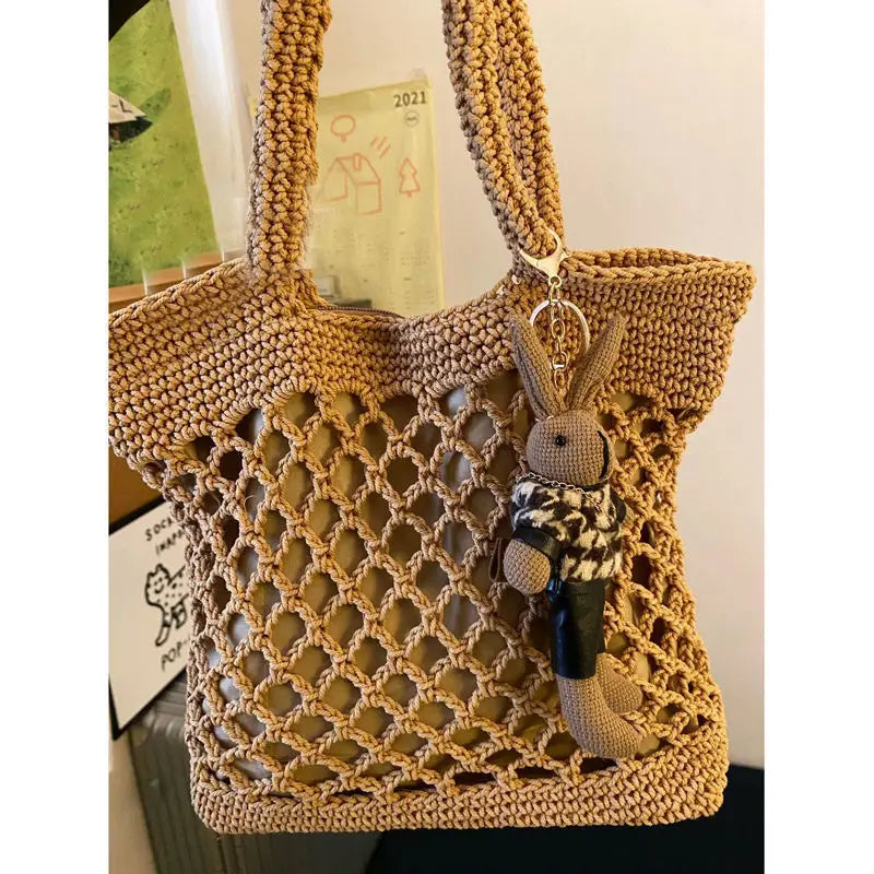 Vintage Shoulder Bag Women Zipper Tote Large Capacity All-match Handbag