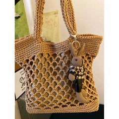 Vintage Shoulder Bag Women Zipper Tote Large Capacity All-match Handbag