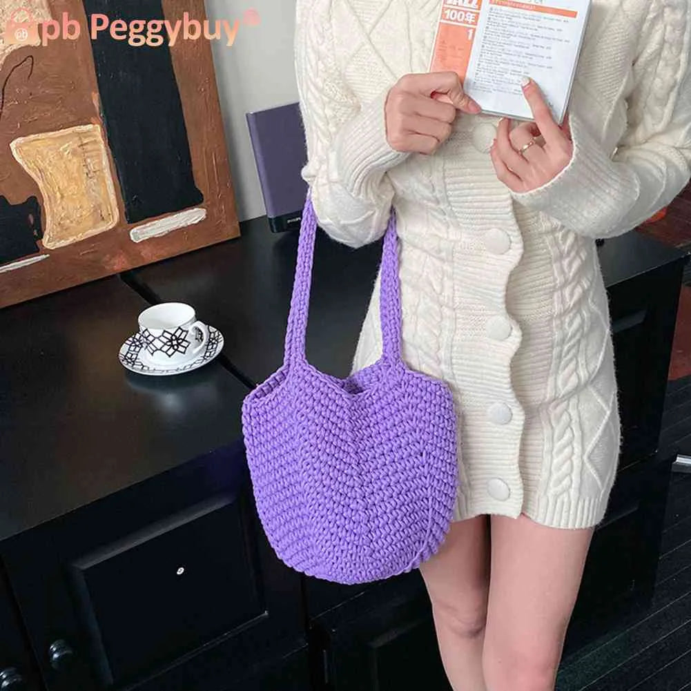 Hollow Women Tote Bags Soft Style Handbags