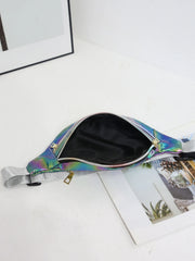 Holographic Fanny Pack Waist Bag Travel Beach Laser Hip Bum Women Purse