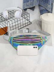 Holographic Fanny Pack Waist Bag Travel Beach Laser Hip Bum Women Purse