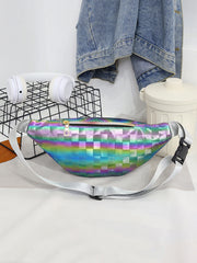 Holographic Fanny Pack Waist Bag Travel Beach Laser Hip Bum Women Purse