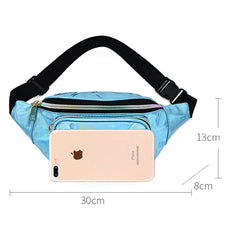 Holographic Fanny Pack Laser Waist Bag Chest Pocket