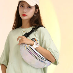 Holographic Glitter Waist Bag Unisex Phone Pouch