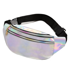 Holographic Glitter Waist Bag Unisex Phone Pouch