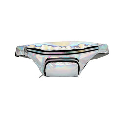 Transparent Jelly Laser Waist Bag Waterproof Crossbody