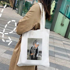 Homeland Jerusalem Flag Map Al Aqsa Mosque Women Canvas Tote Bags