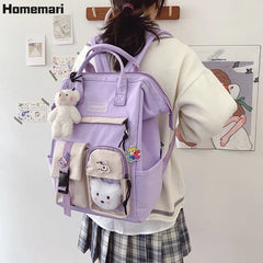 Girls Backpack Women Large Capacity Ins School Bags for Teens Female
