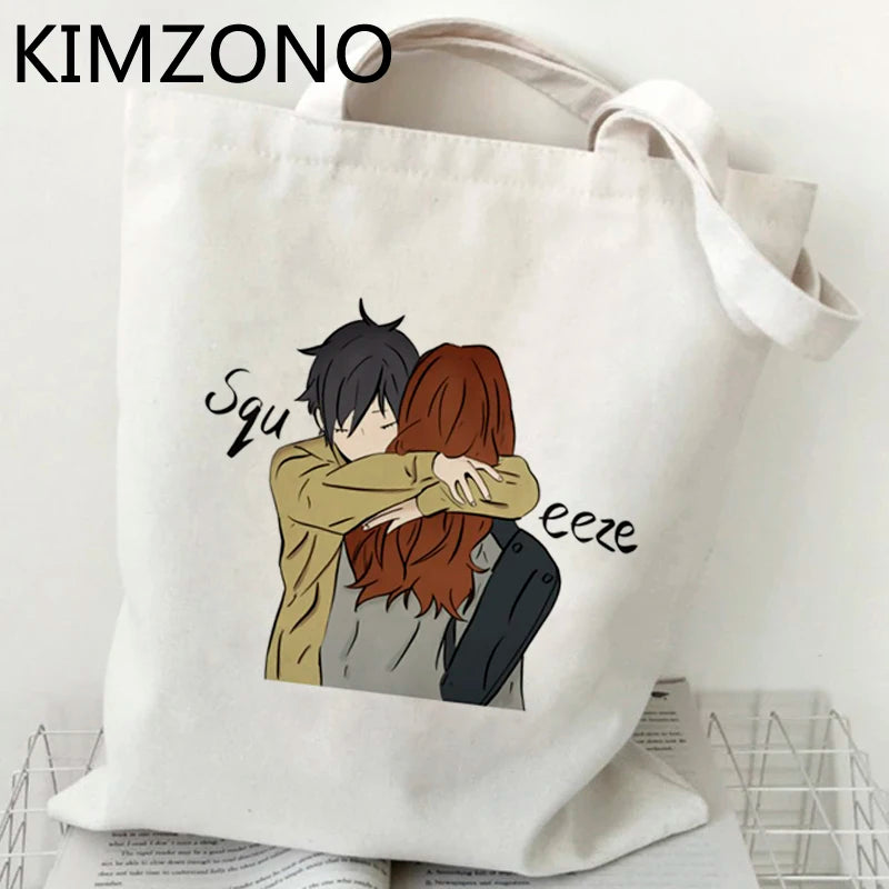 Horimiya Cotton Reusable Shopping Bag