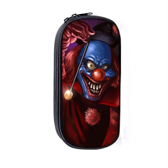 Evil Clown Cosmetic Bag for Kids - Cartoon Pencil Holder