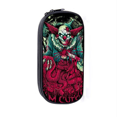 Evil Clown Cosmetic Bag for Kids - Cartoon Pencil Holder