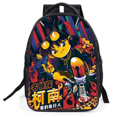 11-inch Detective Conan Backpack for Kids Boys Girls School Bag