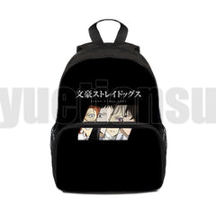 16 Inch Bungou Stray Dogs Backpack Dazai Osamu 3D Anime School Bag