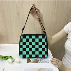 Demon Slayer Pattern Women Handbag Female Beach Tote Girls Hand Bag