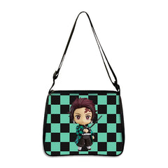 Demon Slayer Pattern Women Handbag Female Beach Tote Girls Hand Bag