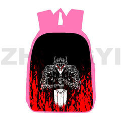 Canvas 3D Berserk Backpack 12/16 Inch Anime Schoolbag