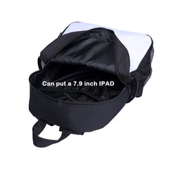 Galaxy Wolf Backpack for Kids Age 2-7, Anti Lost School Bag