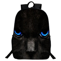 Hot Cat Cartoon Backpack Boys&Girls School Bags Primary Backpack