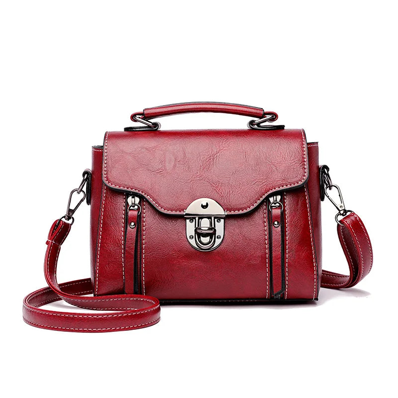 Hot Cross Body Bag Women Retro Handheld Shoulder Bag Versatile Small Square Bag