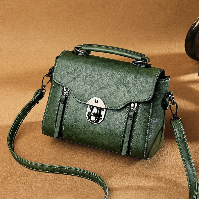 Hot Cross Body Bag Women Retro Handheld Shoulder Bag Versatile Small Square Bag