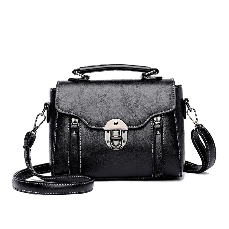 Hot Cross Body Bag Women Retro Handheld Shoulder Bag Versatile Small Square Bag