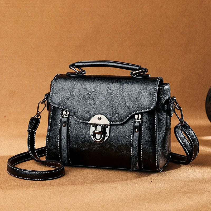 Hot Cross Body Bag Women Retro Handheld Shoulder Bag Versatile Small Square Bag
