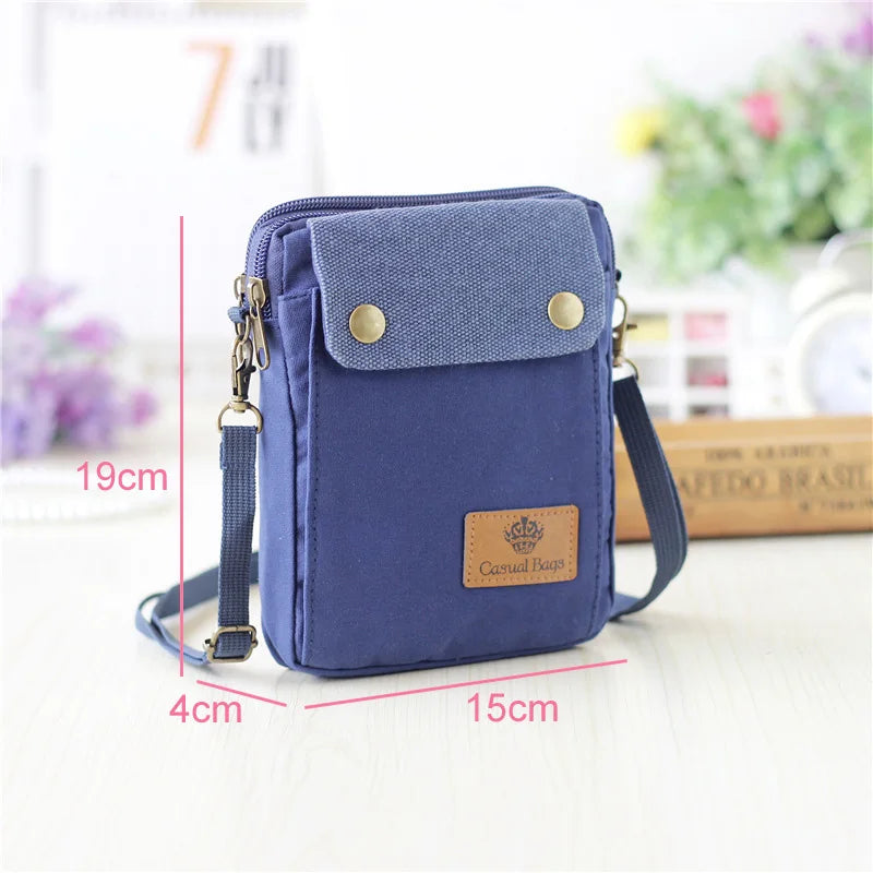Denim Messenger Bag Clutch Crossbody Mini Shoulder Bag for Women