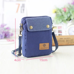 Denim Messenger Bag Clutch Crossbody Mini Shoulder Bag for Women