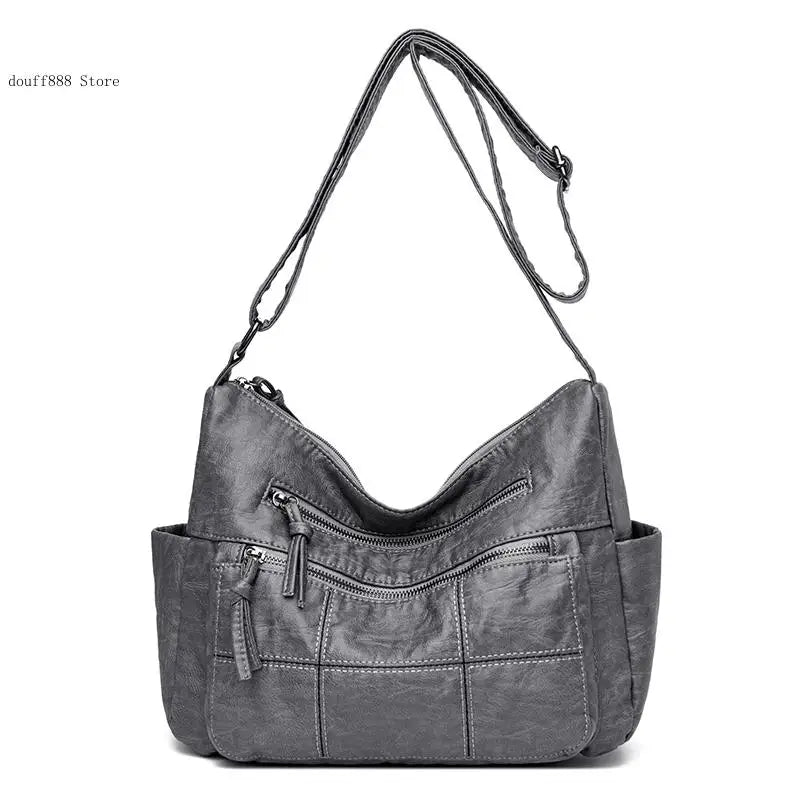 Soft Leather Shoulder Crossbody Bags Handbags Women Bags Messenger Bag Purses