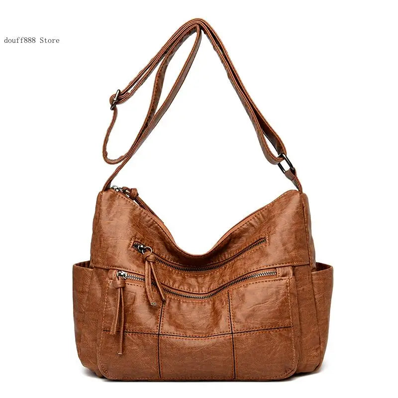 Soft Leather Shoulder Crossbody Bags Handbags Women Bags Messenger Bag Purses
