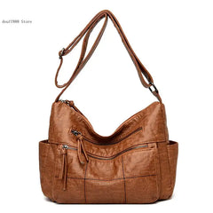 Soft Leather Shoulder Crossbody Bags Handbags Women Bags Messenger Bag Purses