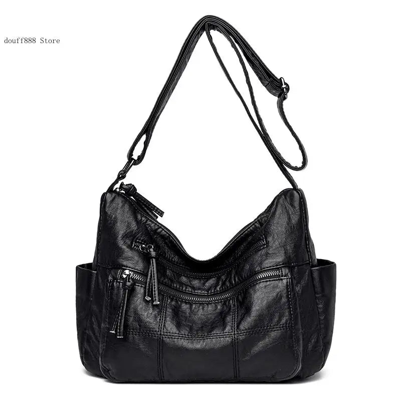 Soft Leather Shoulder Crossbody Bags Handbags Women Bags Messenger Bag Purses