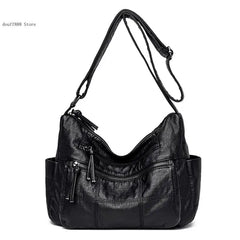 Soft Leather Shoulder Crossbody Bags Handbags Women Bags Messenger Bag Purses