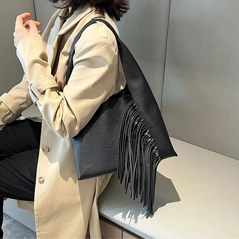 Vintage PU Leather Bucket Crossbody Sling Bags for Women