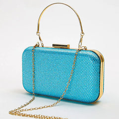 Small Evening Bag Women Rhinestones Clutch Pocket Money Purse Handbag