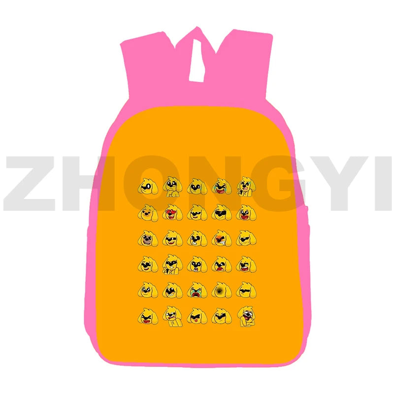 12/16 Inch Mikecrack 3D Print Backpack Mini Canvas Teens Bookbags