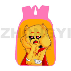 12/16 Inch Mikecrack 3D Print Backpack Mini Canvas Teens Bookbags