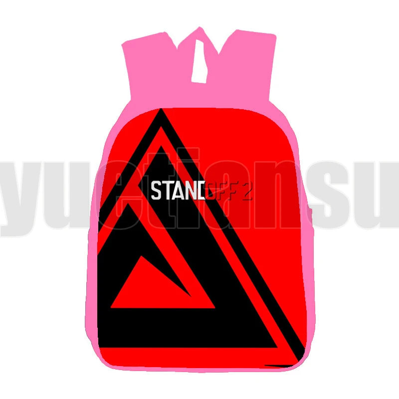 3D Print Standoff 2 Backpacks Children Anime Backpack 12/16 Inch Boys