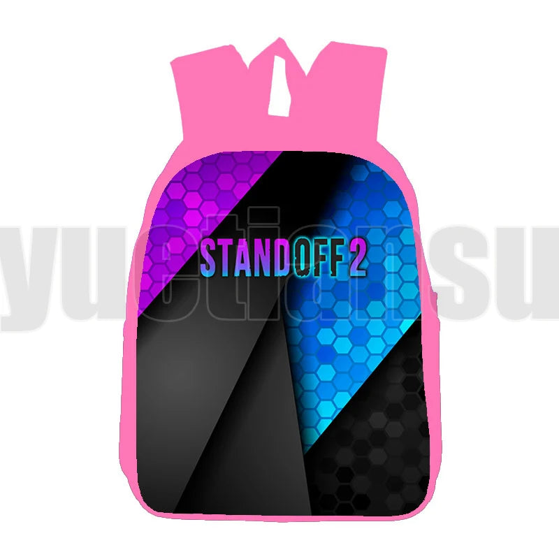 3D Print Standoff 2 Backpacks Children Anime Backpack 12/16 Inch Boys