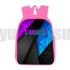 3D Print Standoff 2 Backpacks Children Anime Backpack 12/16 Inch Boys