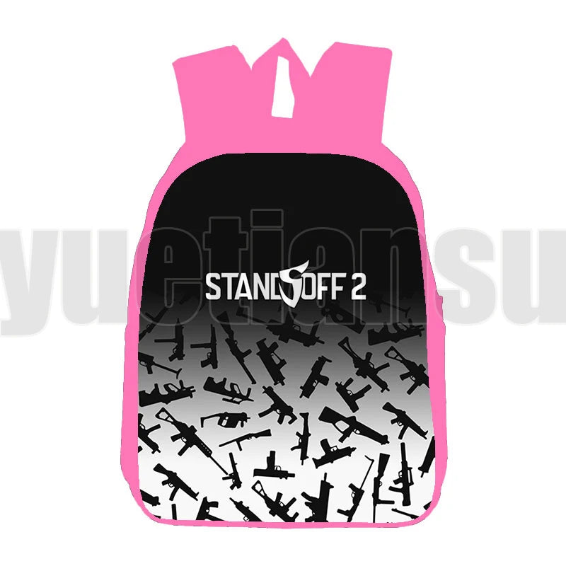3D Print Standoff 2 Backpacks Children Anime Backpack 12/16 Inch Boys