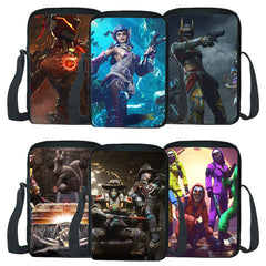 Fire Shoulder Bags Cartoon Messenger Bags Students Anime Crossbody Bags