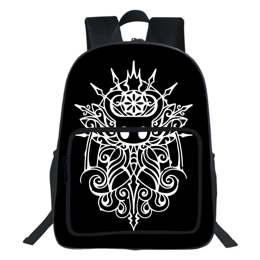 Hollow Knight Backpack Cartoon School Bag Teens Rucksack Travel Bags