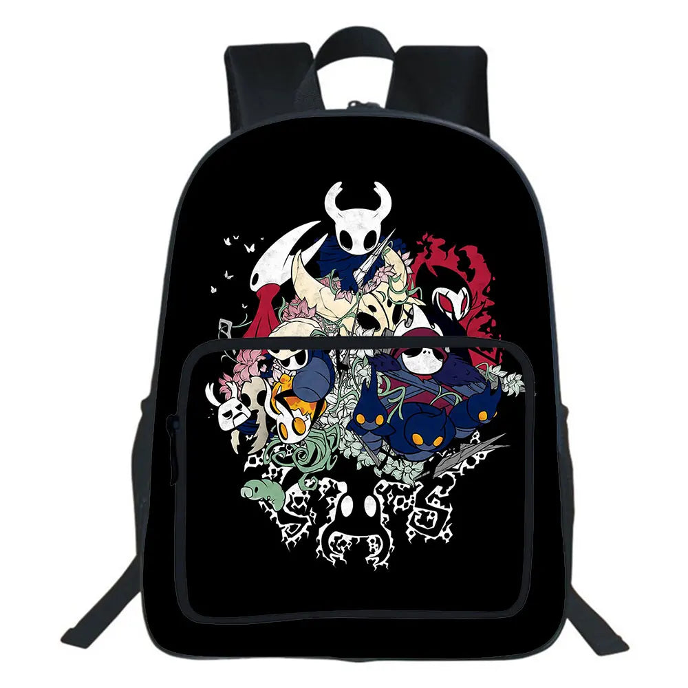 Hollow Knight Backpack Cartoon School Bag Teens Rucksack Travel Bags