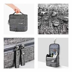 Travel Toiletry Bag Wash Organizer Kit for Men Women Cosmetics Make Up