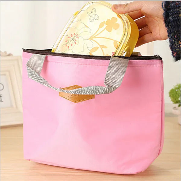 Insulated Aluminum Cooler Thermal Picnic Ice Bag Waterproof Travel Tote Box