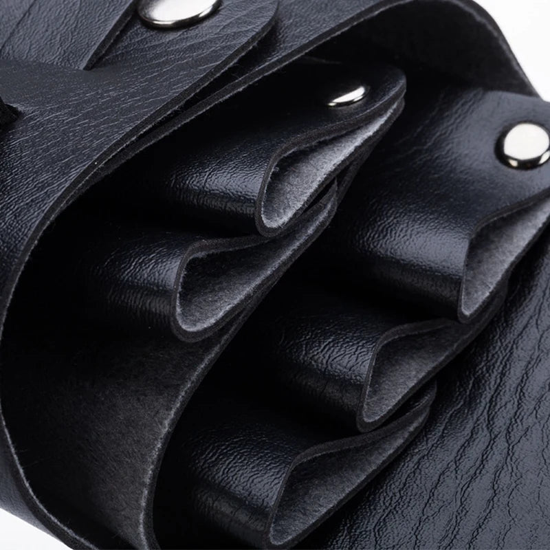 Leather Hairdressing Tools Scissor Bag Pouch Holder
